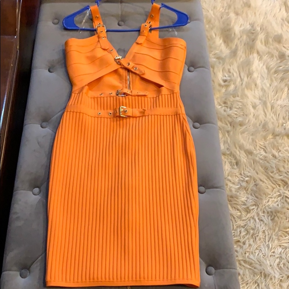 Buckle Sexy  Bondage Dress